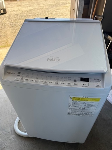 日立乾燥機付洗濯機ビートウォッシュ高年式