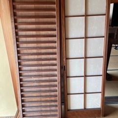 障子の戸4枚セットの画像