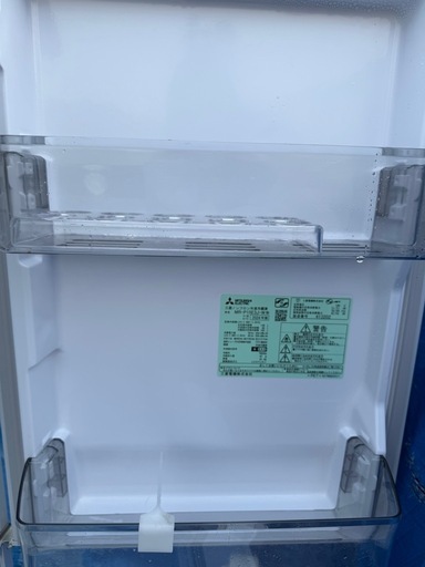 MITSUBISHI 三菱 ノンフロン冷蔵庫 MR-P15J-W 2024年製