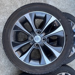 軽自動車 165/55R15 ノーマルタイヤ！アルミホイール付き！の画像