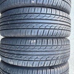 軽自動車 165/55R15 ノーマルタイヤ！アルミホイール付き！の画像