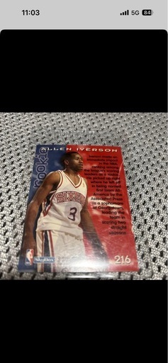 アレン・アイバーソン ルーキーカード 76ers