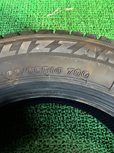 BS VRX3 165/65R14 79Q 21年 C9.4mm S8mm