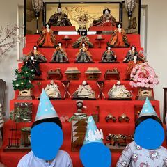 ひな人形 7段飾り（無料・美品）の画像