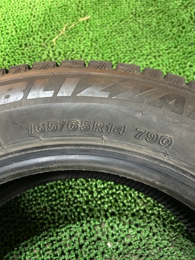 BS VRX3 165/65R14 79Q 21年 C9mm S7.9mm BRIDGESTONE BLIZZAK VRX3 165/65R14 79Q | タイヤの通販 販売と交換