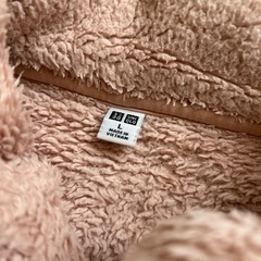 ユニクロ　ファーフリースジャケットの画像