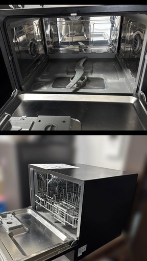 SAMKYO 食洗機 T60 食器洗い乾燥機 工事不要 黒　ブラック　シンプル