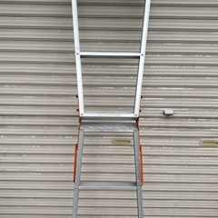 F051 ほぼ未使用 アルミ脚立 KJ-90 ハシゴ DIYの画像