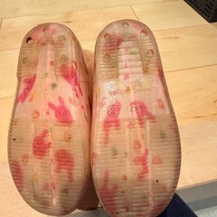 【あげます】15cm 長靴　女の子の画像
