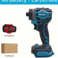 ラスト1個😊再入荷❗️未使用😊18vマキタ互換インパクトドライバーの画像