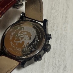 DIESEL ディーゼル 腕時計 ブラック 青の画像