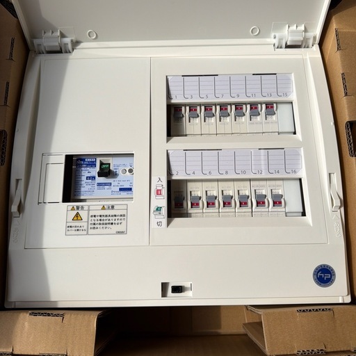 Nito ホーム分電盤 HCD3E6142 60A/20A×10