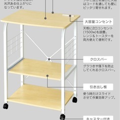 [決まりました]キッチンラックの画像