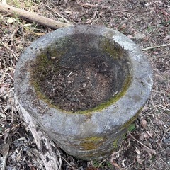 石臼 メダカ飼育やガーデニング等にの画像