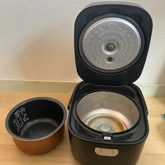 アイリスオーヤマ　炊飯器セット【最大3合】の画像