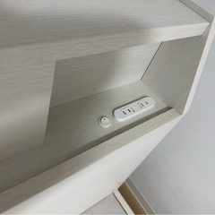 極美品 ニトリ 収納付き シングルベッドフレームの画像