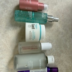 新品もあります！スキンケア用品ほしい人の画像
