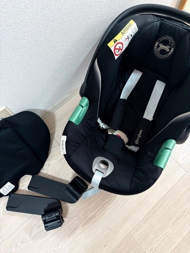 Cybex チャイルドシートAton S2 i-Size（ベビーカーアダプター付）