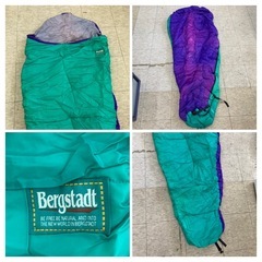 【ジモティー割引で最大15％OFF⭐️】Bergstadt　アウトドア　キャンプ　シュラフ　寝袋　の画像