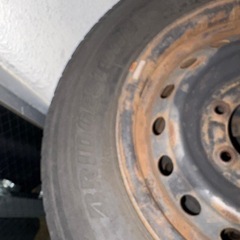 ♯200系ハイエース♯純正タイヤ♯車検の画像