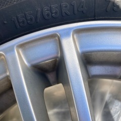155/65/14アルミ付き四本あります。2023年の画像