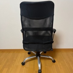 【無料でお譲りします】タンスのゲン オフィスチェア（ハイバック/メッシュ） 中古品 即日受け渡し希望の画像