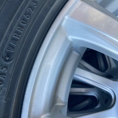 165/55/15インチ2023年ばり溝タイヤ付き四本価格の画像