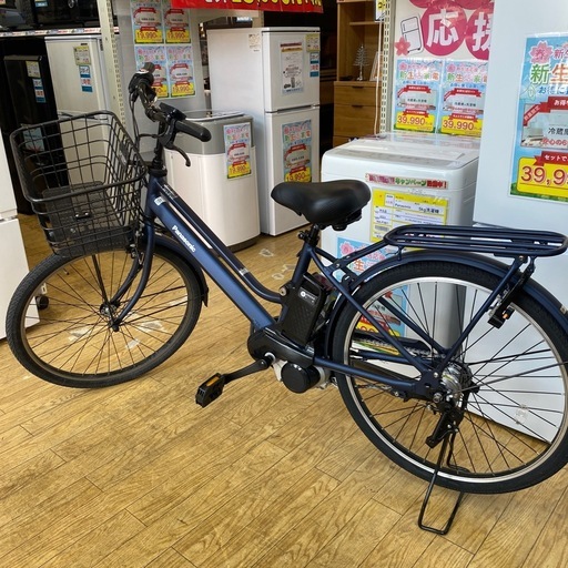 ??新生活? ?パナソニック Panasonic 26インチ電動アシスト自転車 ティモ・S 26インチ 内装3段変速 16Ah マット