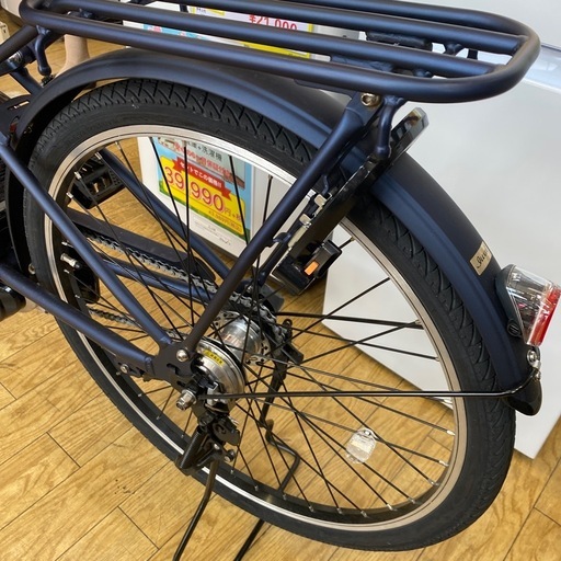 ??新生活? ?パナソニック Panasonic 26インチ電動アシスト自転車 ティモ・S 26インチ 内装3段変速 16Ah マット