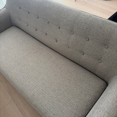 【無料】ヘザーグレーのソファの画像