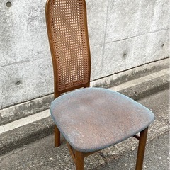 kosuga コスガ ラタンチェア 曲木 ダイニングチェア ヴィンテージの画像