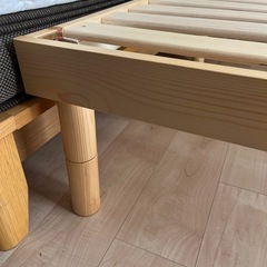 【取引予定者
決定】シングルベッドフレームの画像