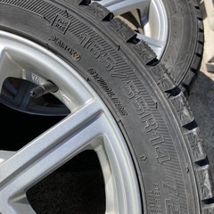 スタッドレスタイヤ　4本　165/55R14 グッドイヤー　アイスナビ6の画像