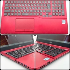 ⭐️Windows11⭐️Office2024⭐️富士通ノートパソコン Lifebook 準美品 Core i7 16GB 新品SSD512GB Blu-ray  新品バッテリーの画像