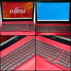 ⭐️Windows11⭐️Office2024⭐️富士通ノートパソコン Lifebook 準美品 Core i7 16GB 新品SSD512GB Blu-ray  新品バッテリーの画像