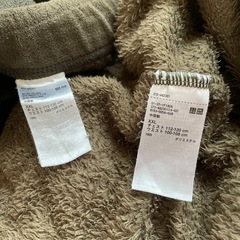 ユニクロXXLフリースパジャマの画像