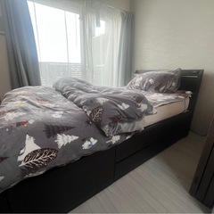 シングルベッドの画像