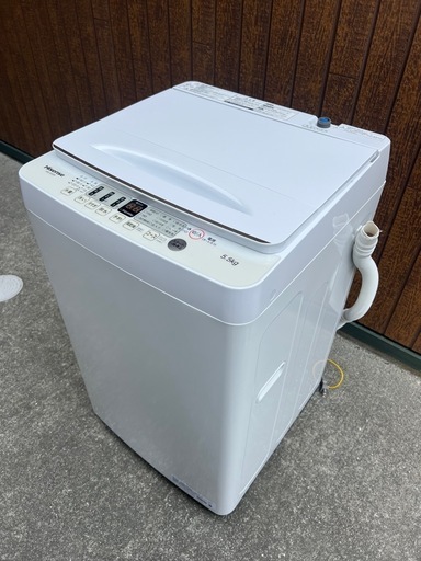 ハイセンス 縦型洗濯機 5.0kg ホワイト2022年 HW-E5504