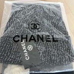 シャネル　ニット帽子の画像