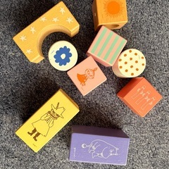 【MOOMIN BABY】音あそびつみ木の画像