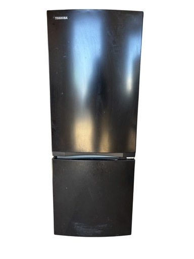 極美品　東芝　（TOSHIBA）　2ドア冷凍冷蔵庫　「GR-V15BS (K)