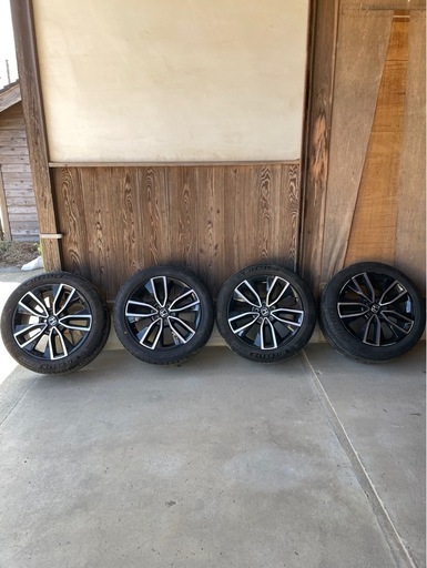 【お取引き完了】タイヤ アルミホイール  ホンダ純正 18インチ  225/50R18  使用期間6ヶ月