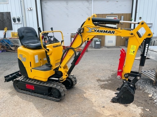 中古 YANMAR ヤンマー ミニ油圧ショベル SV08-1A 動作品 ユンボ 茨城県常陸大宮市 0220え1 小田