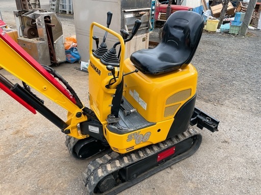 中古 YANMAR ヤンマー ミニ油圧ショベル SV08-1A 動作品 ユンボ 茨城県常陸大宮市 0220え1 小田