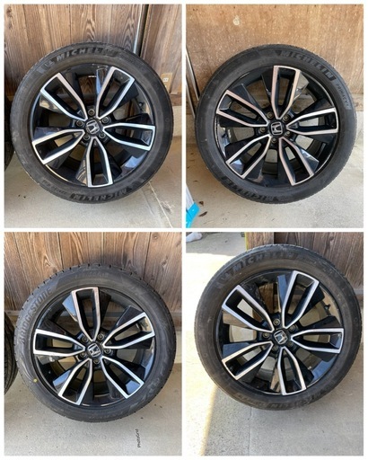 【お取引き完了】タイヤ アルミホイール  ホンダ純正 18インチ  225/50R18  使用期間6ヶ月