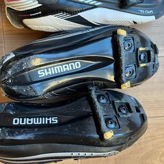 ロードバイク用ビンディングシューズ（中古）の画像