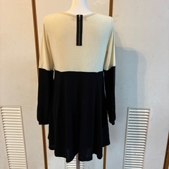 とりあえず出品2-⑥  ツートンカラーＭサイズのワンピース👗の画像