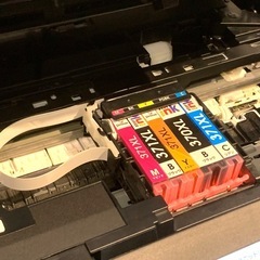 Canon PIXUS プリンター インク満タン 印刷枚数少🖨️  トータル刷枚数200枚以下！ TS5030の画像