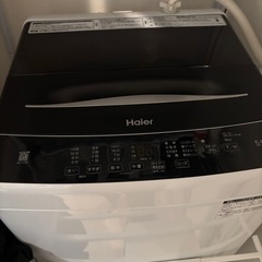 3/16-19に取りに来られる方限定　ハイアール　全自動洗濯機の画像