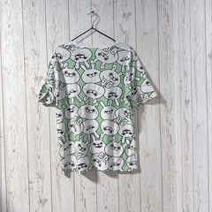 YOSISTAMP ヨッシースタンプ 総柄Tシャツ LL ゆるかわの画像